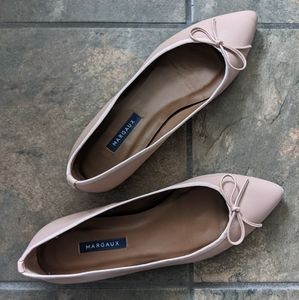 Margaux "the pointe" flats with bow